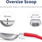 WePet Cat Litter Scoop, Aluminum Alloy Sifter, Kitty Metal Scooper, Deep Shovel, Long Handle, Poop Sifting, Kitten Pooper Lifter, Durable, Heavy Duty, for Litter Box