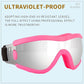 Medium Dog Sunglasses with Adjustable Strap UV Protection, Winproof Puppy Sunglasses, Suitable for Dogs Eyes Protection，Soft Dog Goggles