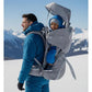 Vandra™ Glacier - Scandinavian Hiking Baby Carrier Backpack - Gravity Lock™ Hard-Shell Frame - Nest Child Carrier for Toddler & Kids - Dust Bag, Alu Tag & More Included