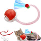 Cat Toy, Interactive Cat Toy, Cat Toys for Indoor Cats with 2 Tails, 3 Modes Rechargeable Cat Enrichment Toys for Small/Medium/Large Cats to Keep Them Busy