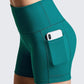 baleaf Women's 8"/ 5"/ 3" Biker Shorts High Waist Yoga Workout Gym Running Volleyball Spandex Shorts with Pockets