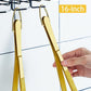 JETKONG 2 Pcs 16-Inch Heavy Duty Cooking Tweezers Extra Large Stainless Steel Food Tweezers Gaint Kitchen Tweezer Tongs (Gold)