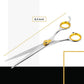 Sharf Gold Touch 440c Japanese Stainless Steal Pet Grooming Shear, 8.5 Inch Straight