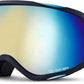 GoLight OTG Anti-Fog Ski Goggles for Men Women ??Spherical REVO Lens, UV400, Breathable TPU Frame, Adjustable Non-Slip Strap