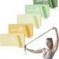 Fabric Resistance Bands for Women – 5 Level Exercise Bands Resistance Set, Resistance Bands for Working Out with Handles, Workout Bands Resistance for Women, Yoga, Pilates, Glutes, Legs,Vigor Yellow