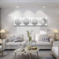Black and white art Decorative pattern Canvas Wall Art for Living Room Bedroom wall decor Bathroom decorations,4 piece Modern Home decoration inspirational wall paintings Posters Pictures artwork