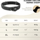 AirTag Dog Collar - Leather Dog Collar with Air Tag Holder | IPX8 Waterproof, Reflective, High - End, Adjustable Soft Padded | Dog GPS Tracker Collars Fit for Medium Large Dogs (Black, L)