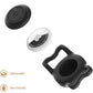 IP68 Waterpoof Dog Airtag Holder, Stretchy Silicone Full Body Covered Apple Air Tag Holder for Dog Cat Collar Fit All Width Collar (Black, 1 Pack)