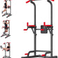 K KiNGKANG Power Tower Dip Station, Multi-Function Assistive Trainer Pull Up for Home Gym Muscle Building and Beginner Exercises,Load 450LBS