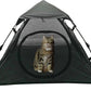 Portable Large Pop Up Pet Cat Tents Enclosures House for Outside Patio Indoor for Cat Puppy Rabbit Small Animals,Quick Opened,Independent or can be Connected to Tunnels