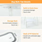 BWOGUE 2 in 1 Portable Dog Bath Tub Elevated Collapsible Dog Bathtub Washing Station with Drainage Hole for Bathing, Shower and Grooming, Pet Tub for Puppy Small Medium Dogs Indoor and Outdoor