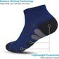 BERING Men's Ankle Socks Athletic Running Cushion Quarter (6 Pairs)