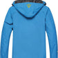 GIISAM Mens Windproof Jacket Waterproof Lightweight Mountain Sport Jacket for Men Hooded Windbreaker Raincoat