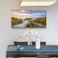 canvas wall art for living room bedroom Wall Decor ocean sand dunes grass Landscape painting Ready to Hang Home Decorations office family bathroom kitchen sea beach canvas art Prints pictures Works