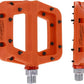 FOOKER MTB Pedals Mountain Bike Pedals 3 Bearing Non-Slip Lightweight Nylon Fiber Bicycle Platform Pedals for BMX MTB 9/16"