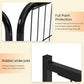BestPet Dog Playpen Indoor 24 inch 8 Panels Metal Dog Pen Pet Dog Fence Outdoor Exercise Pen with Doors,Pet Puppy Playpen for RV Camping Yard, Black