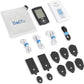 Belifu Dual Channel TENS EMS Unit 24 Modes Muscle Stimulator for Pain Relief Therapy, Electronic Pulse Massager Muscle Massager with 10 Pads, Dust-Proof Drawstring Storage Bag, Fastening Cable Ties