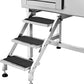 VEVOR 50" Pet Dog Bathing Station w/Stairs, Professional Stainless Steel Dog Grooming Tub w/Soap Box, Faucet,Rich Accessory, Dog Bathtub for Large,Medium,Small Pets, Washing Sink for Home Left