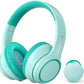Active Noise Cancelling Headphones for Kids, 60H Playtime, Wireless Bluetooth Over-Ear Headset Built-in Microphone for Home/School/Travel/Party - Includes Portable Case