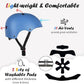 Kids Bike Helmet, Adjustable and Multi-Sport, from Toddler to Youth, 3 Sizes