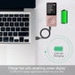 AGPTEK A02PL 64GB MP3 Player, 70 Hours Playback Lossless Sound Music Player, Supports up to 128GB(Rose Gold)