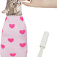 Cat Wrap for Cutting Nails, Self-Adhesive for Grooming, Anti-Scratch Cat Swaddle Wrap for Medicine, Nail Clipping, Teeth Brushing, Ear Cleaning