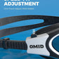 OMID Swim Goggles, P2 Polarized Swimming Goggles for Men Anti-fog Goggles Swimming for Adult Women