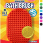Bodhi Dog Shampoo Brush - Pet Grooming & Bath Supplies for Dogs and Cats - Bath Brush for Long & Short Hair - Premium Scrubber for Shower, Bathing & Massage (One Pack, Red)