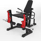3 in 1 Leg Extension & Curl Machine, Separation Single Leg Extension, Stand Leg Curl, Leg Workout, Adjustable Bench, Plate Storage Rod, Compatible with 1'' & 2'' Weight Plates