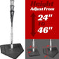 Batting Tee For Baseball And Softball With Traditional Home Plate Base,Alumium Stem,Handroll Rubber Top,Height Adjustable 24 to 46 inche For kids and Adults,Portable Baseball Tee Softball Tee