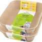 Kitty Sift (6-Pack) Disposable Cat Litter Box, Sustainable, Clean - Jumbo, 6-Pack
