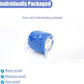 9 Pack 2" x 5 Yards Self Adhesive Bandage Wrap Self Stick Wrap for Ankle, Wrist, Finger, Sports, Breathable Cohesive Vet Tape for Pets (Dark Blue)