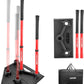 Eastgoing Heavy Duty Baseball and Softball Portable Travel Batting Tee.Adjustable 5-Position Baseball and Softball Batting Tee.Hitting Tee for Any Age Player Baseball