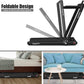 GYMAX Walking Pad, 2.25HP Foldable Treadmill with Smart App & Remote Control, Bluetooth LED Monitor, Small Spaces Compact Running Machine, Folding Portable Under Desk Treadmill for Home Office