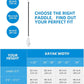 OCEANBROAD Kayak Paddle 86in/218cm, 90.5in/230cm, 95in/241cm Alloy Shaft Kayaking Boating Canoeing Oar with Paddle Leash