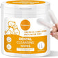 Pet Dental Finger Wipes for Dogs and Cats, Dog Teeth Cleaning Wipes, Dog Dental Care Wipes, Reduce Plaque & Tartar Buildup, Freshen Breath, Cleaner Mouth, Coconut Scent, 50Pcs