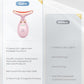 Light Based Face-Neck-Massager - 7 Color Portable Facial Massager for Skin Care, Glossy Pink