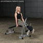 Body-Solid Powerline Leg Curl and Extension Machine - Ideal for Quad and Hamstring Workouts, Home Gym Equipment, Leg Workout Machine with Bench for Leg Extension and Curl