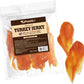 Afreschi Turkey Jerky Dog Treats – 4 oz, USA-Sourced Trukey, All-Natural, Hypoallergenic, High-Protein, Low-Fat, Healthy & Easily Digestible, Puppy & Training Snack