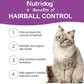 Hairball Treats for Cats - Hairball Remedy Chews with Omega 3&6, Psyllium Husk, Zinc & Biotin - Salmon Flavor for Hairball Control, Digestive Health & Skin Support, 100ct (ND-044)