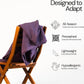 Salt Earth GOTS Certified 100% Organic Cotton Throw Blanket, 108"X90" Blankets & Throws for Bed, Throw Blanket for Couch,Modern & Cozy Blanket, All Season Waffle Blanket, Soft Blanket (Plum Perfect)