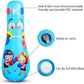 Punching Bag for Kids, Free Standing Boxing Bag for Bounce Back Focus Punching Bag for Practicing Karate, Taekwondo, De-Stress Boxing Bag for Kids.