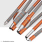 G2 GO2GEHTER 7075 Aluminum Alloy 270cm Backcountry Avalanche Rescue Probe with Storage Bag, Folding Design, Easy to Storage and Carry (3 Color Available)