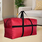 Extra Large Storage Duffle Bag with Zippers and Handles, Big Foldable Duffle Bag for Travel