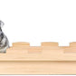 YKD Chinchilla Wood Suspension Bridge, Hanging Large Small Animal Wooden Bridge Platform, Small Animals Habitat Toy for Chinchillas Sugar Gliders Rats Squirrel