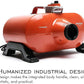 shernbao High Velocity Professional Dog Pet Grooming Hair Drying Force Dryer Blower 6.0HP (DHD-2400F)