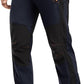 TBMPOY Men's Snow Ski Hiking Pants Waterproof Winter Fleece Lined Pants Camping Skiing Ice Fishing Pants with Belt