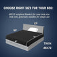 yescool Weighted Blanket for Adults (17 lbs, 48" x 72", Black) Cooling Heavy Blanket for Sleeping Perfect for 190-210 lbs, Twin Size Breathable Blanket with Premium Glass Bead, Machine Washable