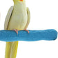 Comfort Grip Safety Perch for Bird Cages - Pedicure Perch for Birds to Keep Nails and Beaks in Top Condition - Safe Easy to Install Bird Cage Accessories - X-Small 4.5"