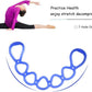 7 Ring Stretch Resistance Exercise Band, BetterJonny Workout Bands Yoga Stretching，Foot, Leg and Arm Exerciser for Home or Fitness Center Workout Walking Exercise